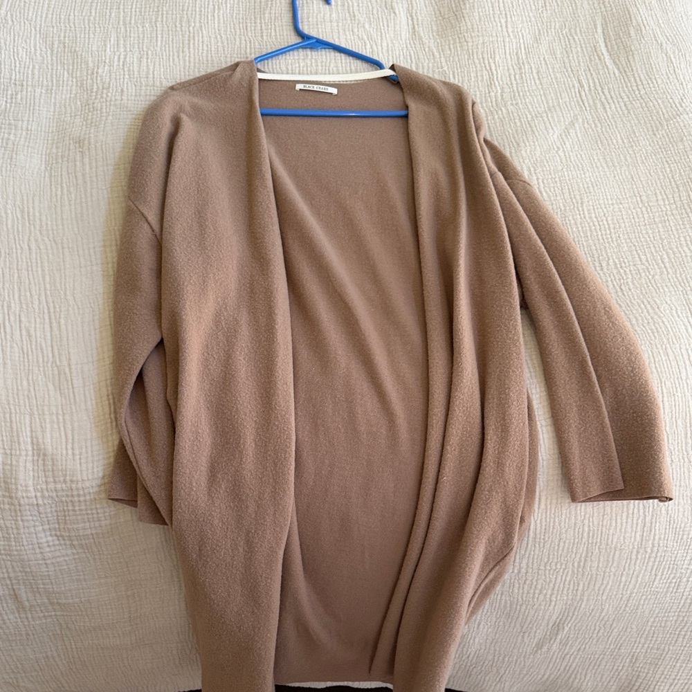 Black crane  Women's sweater long brand new